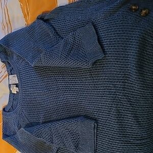 Womans blue sweater from dress barn